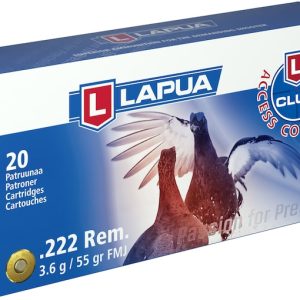 Lapua .222 Rem cartridges