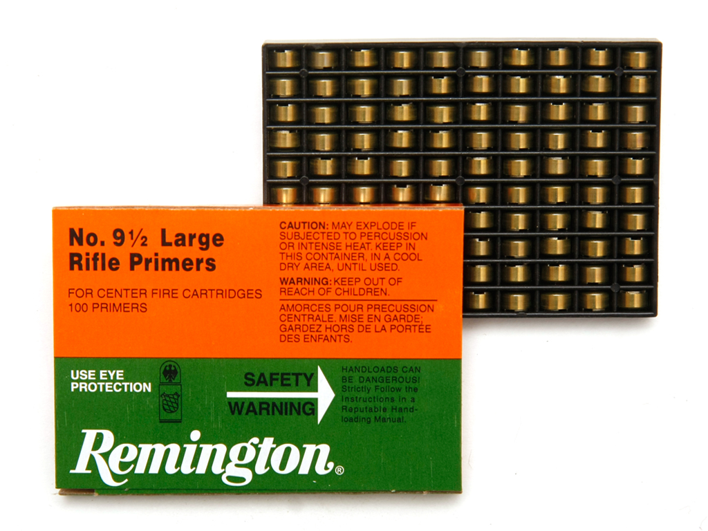 Remington-Large-Rifle-Primers-9- Remington Large Rifle Primers #9-1/2